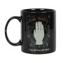 Tasse Wahrsagerhand Porzellan Kaffeetasse Hand Wahrsager Handlesen
