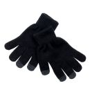 Fingerhandschuhe Touchgloves schwarz Handschuhe Handwärmer