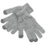 Fingerhandschuhe Touchgloves grau Handschuhe Handwärmer