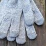 Fingerhandschuhe Touchgloves grau Handschuhe Handwärmer