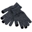 Fingerhandschuhe Touchgloves blau-navy Handschuhe Handwärmer