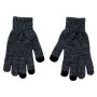 Fingerhandschuhe Touchgloves blau-navy Handschuhe Handwärmer