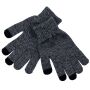 Fingerhandschuhe Touchgloves blau-navy Handschuhe Handwärmer