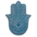 Räucherstäbchenhalter Hamsa silber türkis...
