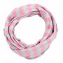 Foulard - sciarpa a righe - grigio - rosa a righe - sciarpa estiva - fazzoletto da collo