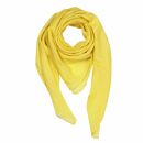 Cotton cloth lemon yellow 100x100cm light neckerchief...