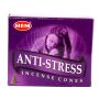 HEM Räucherkegel Anti Stress Räucherkerze indische Duftmischung