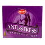 HEM Räucherkegel Anti Stress Räucherkerze indische Duftmischung