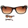 Freak Scene Sunglasses - S - brown transparent flexible temples