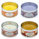 Goloka fragrance candle in can travel candle wax light