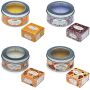 Goloka fragrance candle in can travel candle wax light