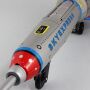 Tin Toy collectable toys rocket moonrocket skyexpress spaceship silver