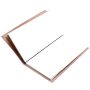Notebook made of leather sketchbook diary brown true friends