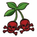 Patch - Cherrys-Skull - laughing skulls