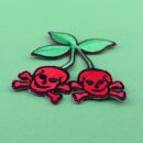 Patch - Cherrys-Skull - laughing skulls