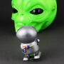 Blechspielzeug Alien Außerirdischer Marsmensch Blechfigur