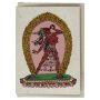 Greeting card Vajrayogini recycled paper postcard card
