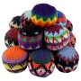 Footbag juggling ball colorful kickball knitting ball stress ball