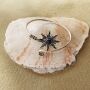 Armreif Metall silber verstellbar Sonne mit Stein Armband Armschmuck Modeschmuck