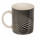 Cup of optical deception porcelain coffee cup illusion