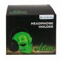 Kopfhörerhalter Alien Außerirdischer grün Kopfhörerhalterung