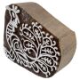 Stempel aus Holz Pfau 6,5cm Vogel Holzstempel