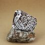 Stempel aus Holz Pfau 6,5cm Vogel Holzstempel