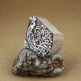 Stempel aus Holz Pfau 6,5cm Vogel Holzstempel