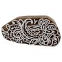 Wooden stamp flowers mix 3.54 inch decoration floral stamp made of wood