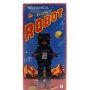 Robot tin toy robot mechanical Roby Robot red