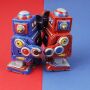 Robot piccolo robot spaziale robot di latta