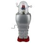 Robot Robot de hojalata Space Trooper Juguete de lata plata