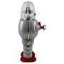 Robot Robot de hojalata Space Trooper Juguete de lata plata