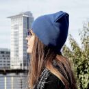 Beanie Feinstrick Mütze Kopfbedeckung BIO BAUMWOLLE