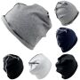 Beanie dünne Mütze Ziernaht Kopfbedeckung