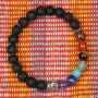 Stretchable bracelet - arm jewellery - colourful stones