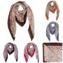 Sciarpa di cotone paisley allover motivo07 panno quadrato