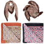 Sciarpa di cotone paisley allover motivo07 panno quadrato