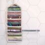 Lung storage 4 compartments organizer foldable recycling fair trade