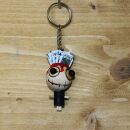 Keychain - The bloody game - Wooden Doll