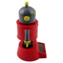Annuendo figura solare robot rosso grigio solare offerto figura solare