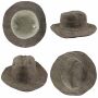 Hat hemp batik colorful flexible brim unisex straw hat beach hat