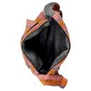Umhängetasche gestreift Schultertasche Reißverschlusstasche Fair Trade