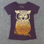Lady Shirt - Women T-Shirt - Owl 1