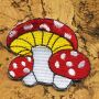 Patch - Fly agaric - red-white