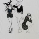 Lady Shirt - Women T-Shirt - Women with masks