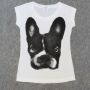 Lady Shirt - Women T-Shirt - French Bulldog
