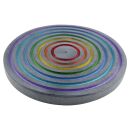Räucherstäbchenhalter Chakra Speckstein grau...