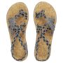 Damen Sandalen Zehentrenner Modell 10 schwarz weiß