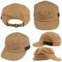 Gorra militar del ejército acento lateral estrellas gorra con visera sombrero gorra